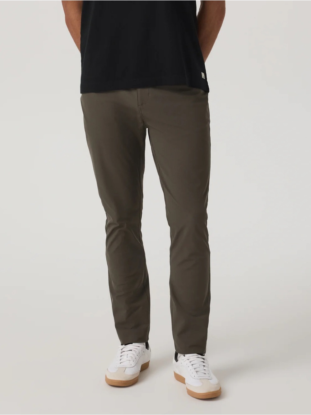 Vuori Men's Slim Straight Jeans - Olive Green